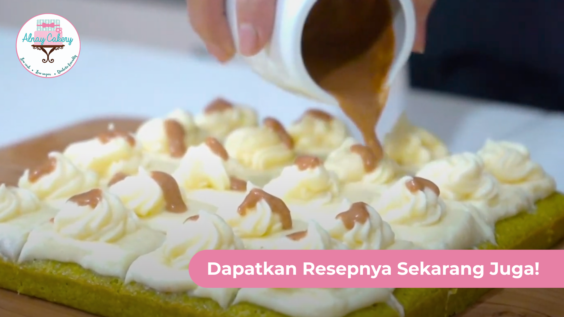 Cake Pandan Gula Malaka